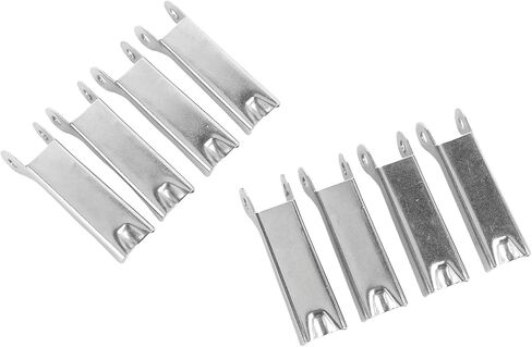 KIMISS 8 Pcs Hook Safety Latch 316 Stainless Steel Metal Towing Receiver Hitch for Lifting and Hoisting (46mm) in Kuwait