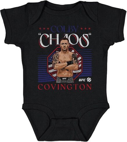 500 LEVEL Colby Covington UFC Baby Infant One-Piece Bodysuit (3 Months-24 Months) - Colby Covington Pose in Saudi Arabia