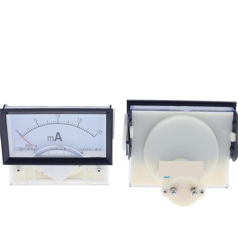 69C17 Pointer Milliammeter 1MA 2MA 3MA 10mA 20MA 50MA 100MA with Shunt Current Meter 85 * 46MM 1Pcs(3mA) in Kuwait