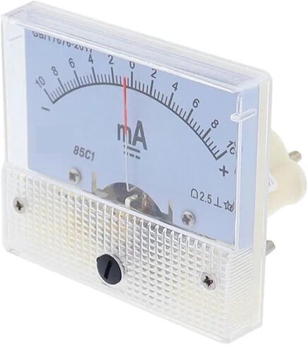 85C1 Milliamter المقياس الإيجابي والسلبي مقياس AMMET AMP AMP AMP ± 1MA ± 2MA ETC 1PCS (-3MA إلى 3MA) in Kuwait