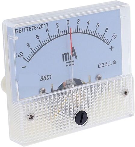 85C1 Milliamter المقياس الإيجابي والسلبي مقياس AMMET AMP AMP AMP ± 1MA ± 2MA ETC 1PCS (-3MA إلى 3MA) in Kuwait