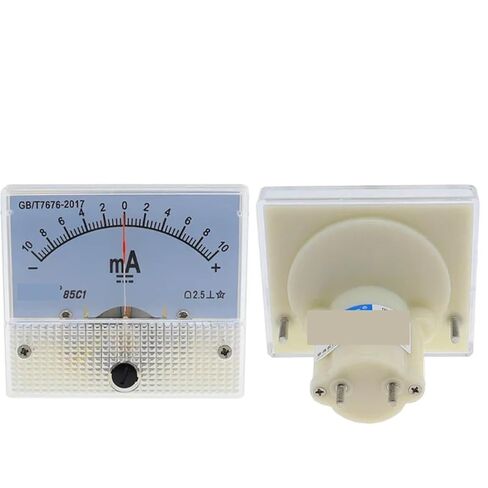 85C1 Milliammeter The Positive and Negative Ammeter Analog Panel Meter Amp Gauge ±1MA±2MA Etc 1Pcs(-3mA to 3mA) in Kuwait