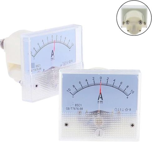 85C1-A DC /75MV AMPEREMETER GAUGE ANALOG PANEG AMP Current Meter AMMETER 1A 3A 5A 20A 30A 50A 1PCS (5A -0-5A) in Saudi Arabia