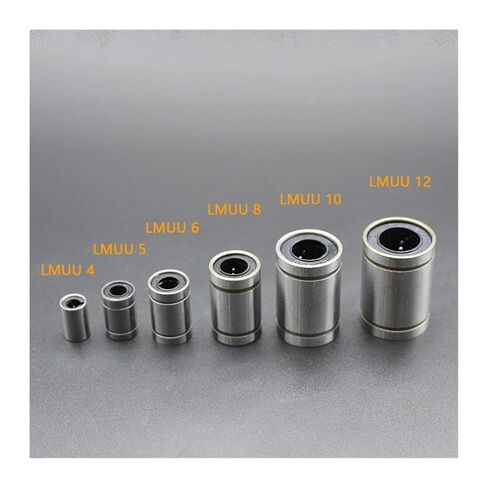 10pcs LM6UU LM8UU LM12UU LM3UU LM4UU TYPE 8MM BALL LINER BALLING BRITIONS لطابعة CNC 3D (LM5UU 5X10X15) in Kuwait