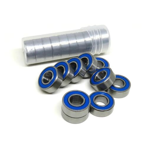 10pcs 8x12x3.5mm MR128 2RS ABEC3 Blue Rubber Seals Bearing Model Bearings L1280DDU 8 * 12 * in Kuwait