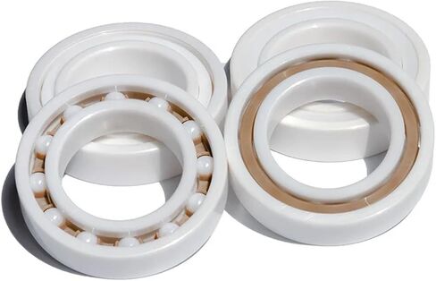 1PCS 6900 6901 6902 6903 6904 6905 6906 6907 Full Zro2 Ceramic Zirmonia تحمل جانبًا مزدوجًا (6906 2RS) in Saudi Arabia