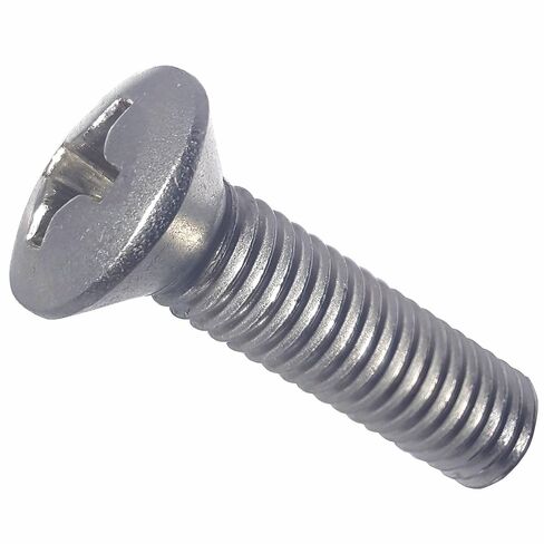 12-24 × 3/4 "مسامير آلة الرأس البيضاوي ، محرك فيليبس ، الفولاذ المقاوم للصدأ 18-8 ، الخيط الكامل ، النهاية المشرقة ، خيط الماكينة ، الكمية 50 بواسطة Fastenere in Kuwait