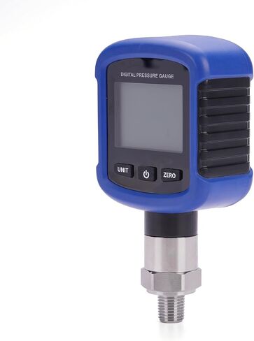 10000PSI Bluetooth Digital Hydraulic Pressure Gauge S281 High Precision 0.2% Accuracy Industrial Pressure Gauge, 1/4" NPT Thread, 330° Rotation, Phone App Connection in Saudi Arabia
