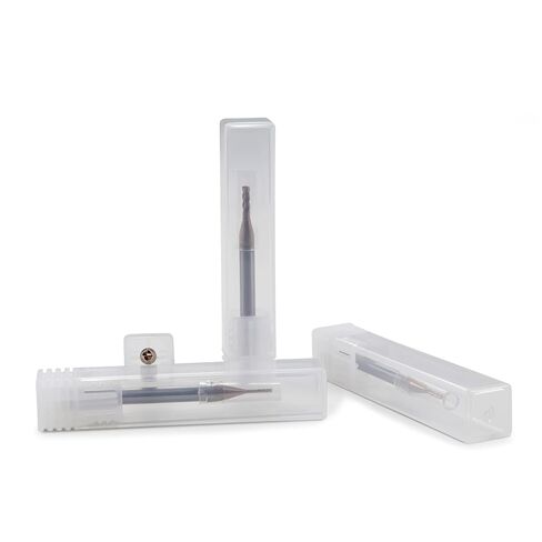 Carbide Extended Flat End Mills Deep Groove Mills 4 Flute，Suitable for Side milling Slotting， for Milling Alloy Steels, Hardened Steel, Metal etc.1 Pcs D2.5*L10*D4*L50mm in Kuwait