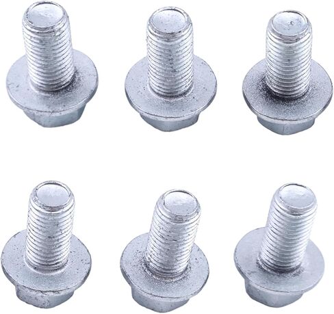 6X M10-1.25x20mm Flange Bolt Compatible with Hard to Find Fastener 014973267315 in Saudi Arabia