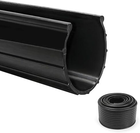 Bottom Garage Door Gasket Weather Stripping Seal, Bead Shaped End Type, 3.1" Width, 16 Feet Length, 0.14" x 0.15" End, Extra Thick Universal Rubber Threshold Kit Sealer Replacement, Weatherproofing in Saudi Arabia