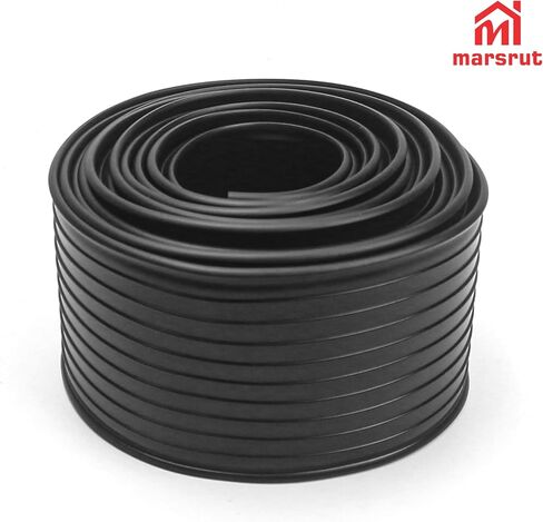 Bottom Garage Door Gasket Weather Stripping Seal, Bead Shaped End Type, 3.1" Width, 16 Feet Length, 0.14" x 0.15" End, Extra Thick Universal Rubber Threshold Kit Sealer Replacement, Weatherproofing in Saudi Arabia