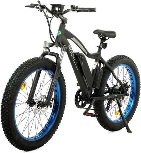 Ecotric 26 "Fat Tyre Electric Bike Strongs Mountain Mountain Bicycle 500W Motor 36V/12.5AH Lithium Lithium Battery Beath Snow Ebike Expract - 90 ٪ Pre Correns in Saudi Arabia