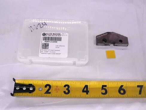 1pc جديد AMEC 454H-2.0200 Carbide 2.0200 "Sebade Drill Insert Series 4 Gen 2 T-A-MW2195CT4 in Saudi Arabia