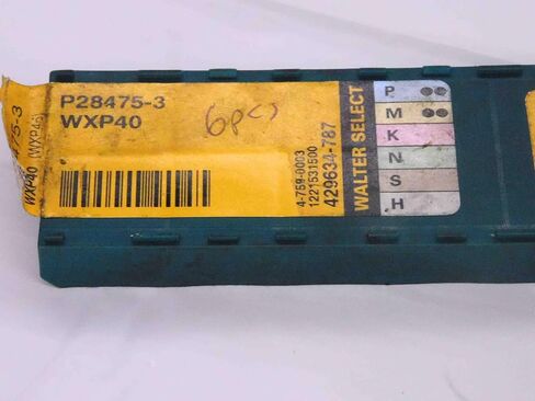 6pcs New Walter P28475-3 WXP40 Carbide Drilling Inserts INDEXABLE Tooling CNC - MW2148CT4 in Saudi Arabia