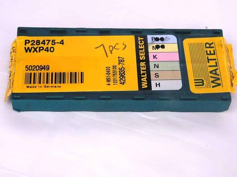 7pcs جديد Walter P28475-4 WXP40 Carbide Drilling إدراج CNC القابلة للفهرسة - MW2143CT4 in Saudi Arabia