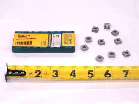 10pcs New Walter P28475-4 WXP40 Carbide Drilling Inserts INDEXABLE Tooling CNC - MW2149CT4 in Saudi Arabia