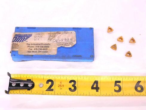 5pcs جديد OTM Manchester WCMX 040204M1A CD42 TIN CARBIDE الحفر المغلفة - MW2170CT4 in Kuwait