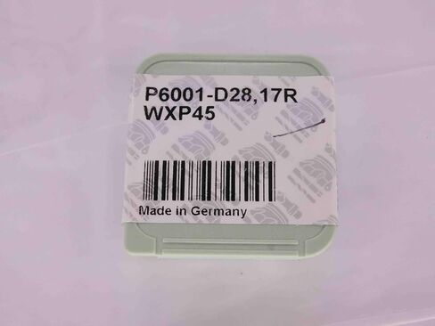 1pc New Walter P6001-D28, 17R WXP45 TiN Carbide Replaceable Drill TIP Insert - MW2156CT4 in Saudi Arabia