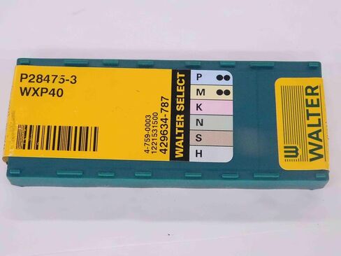 10pcs Walter P28475-3 WXP40 Carbide Drilling Inserts INDEXABLE Tooling CNC - MW2177CT4 in Saudi Arabia