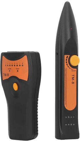 اختبار كابل شبكة Hilitand ، تشخيص Tone Tracer Multifunicle Line Finder LAN Ethernet Cable Tester for RJ45 RJ11 in Saudi Arabia