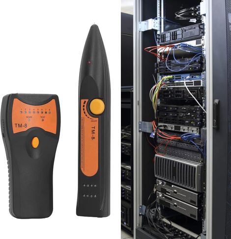 اختبار كابل شبكة Hilitand ، تشخيص Tone Tracer Multifunicle Line Finder LAN Ethernet Cable Tester for RJ45 RJ11 in Saudi Arabia