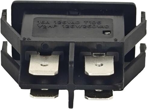 16A 125V Rocker Switch 02.19.080.00 Compatible with Hatco CDW-3N FDWD-1 FDWD-1X FDWD-2 FDWD-2X Display Cabinet Convected Drawer Warmer ON-Off DPST Red Light Illum 4 Pin Restaurant Replacement in Saudi Arabia
