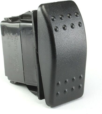 Carling MOMENTARY Rocker Switch SPDT, 20A 12VDC, 24VDC (ON) Off (ON) 3prongs, V8D1S00B-AZC00-000 in Saudi Arabia
