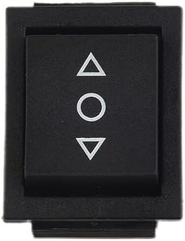 DPDT 6 Pin Rocker Switch 20 Amp Momentary Switch ON OFF ON Toggle Switch AC 250V/16A AC 125V/20A for Car Ship Motorcycle Household Appliances with Metal Plastic Construction in Saudi Arabia