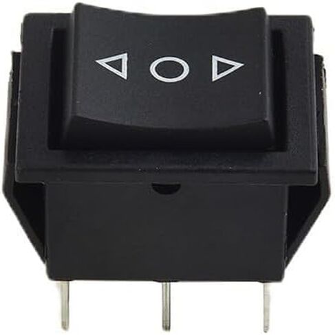 DPDT 6 Pin Rocker Switch 20 Amp Momentary Switch ON OFF ON Toggle Switch AC 250V/16A AC 125V/20A for Car Ship Motorcycle Household Appliances with Metal Plastic Construction in Saudi Arabia