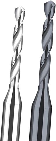 Twist Bit 0.81 0.85 0.86 0.87 0.89 0.82mm Metal Drill Bits 1Pcs(Color:Coating,Size:D0.8X6LXD3) in Saudi Arabia