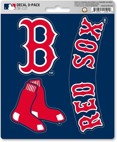 Fanmats 39291 Boston Red Sox Secal 3-PK in Saudi Arabia