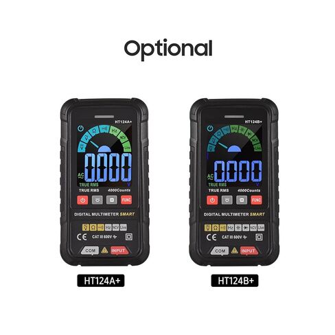 Current Signal Generator Digital Multimeter 4000 Counts LCD Color Display DC AC Voltage Capacitance Wire Tester (Color : HT124B) in Kuwait