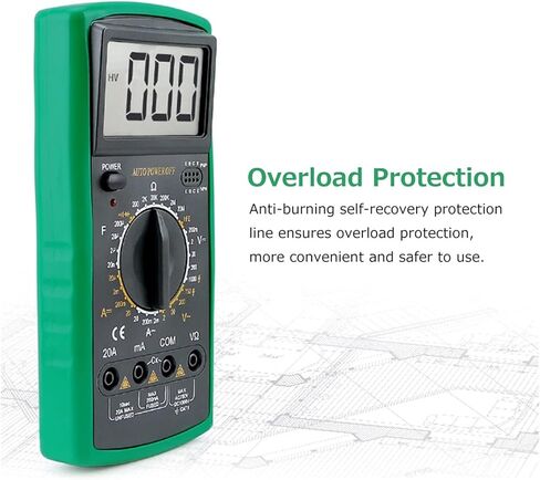 Current Signal Generator Digital Multimeter 1999 Counts Electrical Tester Voltmeter Ammeter Multifunction Voltage Current Testing in Saudi Arabia