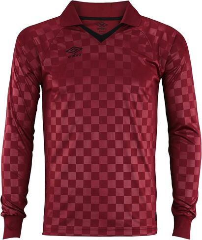 Umbro Mens المدقق LS Maroon/Black Beauty Size in Saudi Arabia
