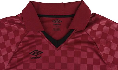 Umbro Mens المدقق LS Maroon/Black Beauty Size in Saudi Arabia