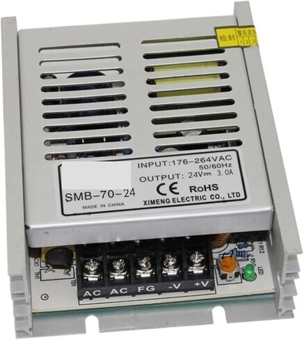 1pc SMB-70-24 70W Ultra Thin Type Single Output Switching Mode Power Supply 24V 3A AC-DC Slim Led Driver(85-132VAC Input) in Saudi Arabia