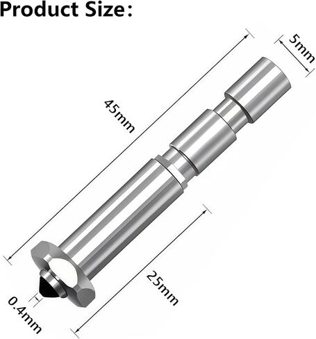 2pcs Kobra 3 Max Moaszle 0.4mm ، فوهة فولاذية متصلبة سريعة التبادل الصلب عالي التدفق عالي السرعة فوهة رذاذ النهاية الساخنة لـ anycubic Kobra 3 Max 3D Printer in Saudi Arabia