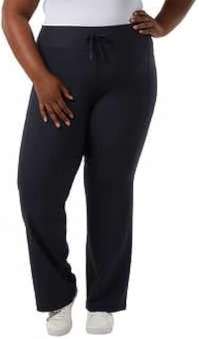32 Degrees Wide Leg Pants Woman - Ribbed Semi-Flare Pant - Yoga Pants for Women in Saudi Arabia