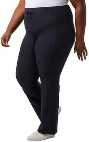 32 Degrees Wide Leg Pants Woman - Ribbed Semi-Flare Pant - Yoga Pants for Women in Saudi Arabia