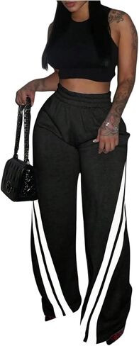 WDIRARA WOMENT'S LINCHENT ELISTER WIST WIDE PROANTACTACTIC PANTS PANTS in Saudi Arabia