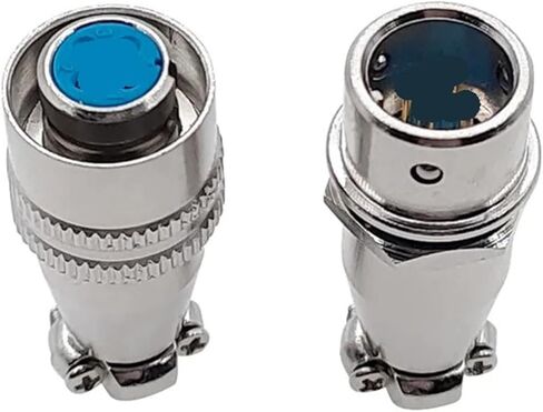 XS8 XS9 XS10 الموصل السريع بعقب الضغط 2/3/4/5 دبوس الذهب مطلي بالجمل الذكور والإناث (XS10-5) in Kuwait