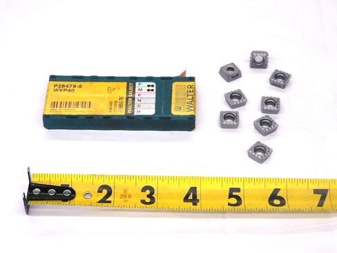 8pcs New Walter P28479-5 WXP40 Carbide Drilling Inserts INDEXABLE Tooling CNC - MW2146CT4 in Saudi Arabia