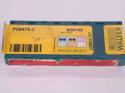 3pcs جديد Walter P28475-2 WXP45 Carbide Drilling Inserts CNC القابلة للفهرس - MW2140CT4 in Saudi Arabia