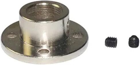 3pcs Flange Coupler 2mm to 6.35mm Rigid Flange Coupling Motor Guide Shaft Coupler Connector(2mm Inner bore) in Saudi Arabia