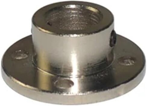 3pcs Flange Coupler 2mm to 6.35mm Rigid Flange Coupling Motor Guide Shaft Coupler Connector(2mm Inner bore) in Saudi Arabia