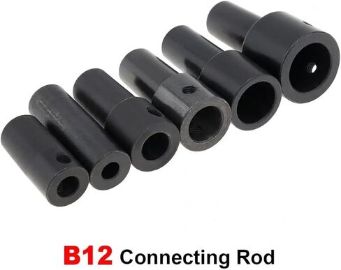 1pc b10 الحفر تشاك توصيل محول قضبان رمح الأكمام 3.17mm 4mm 5mm 6mm 8mm 10mm 10 مم إكسسوارات اقتران الحفر الكهربائية (5 مم) in Saudi Arabia