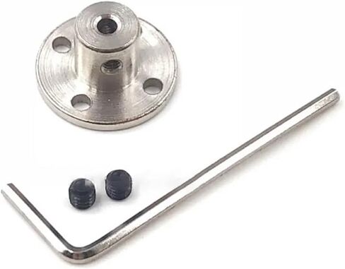 1pc flange اقتران M3 المسمار 3 مم 4 مم 5 مم 6 مم 6.35 مم اقتران صارم شفة الدعم الدعم رمح (4 مم) in Saudi Arabia
