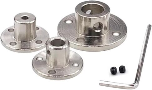 1pc flange اقتران M3 المسمار 3 مم 4 مم 5 مم 6 مم 6.35 مم اقتران صارم شفة الدعم الدعم رمح (4 مم) in Saudi Arabia
