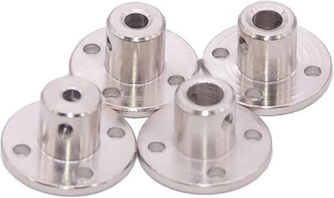 1pc flange اقتران M3 المسمار 3 مم 4 مم 5 مم 6 مم 6.35 مم اقتران صارم شفة الدعم الدعم رمح (4 مم) in Saudi Arabia